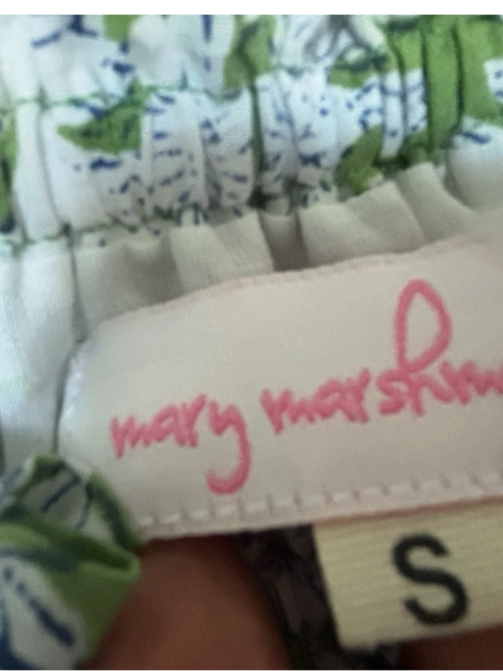 Green Floral Mini Dress